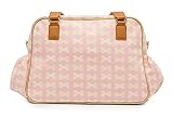 Pink Lining Wickeltasche Blooming Gorgeous Cream Bows on Pink - 3