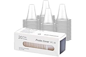 INADINE Braun Replacement Probe Covers for Ear Thermometers (Pack of 20)