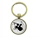 Produktbild keyjiang Schlüsselbund Stilvolle Drum Set Schlüsselanhänger Halter Vintage Drum Kit Kunst Musikinstrument Schmuck F