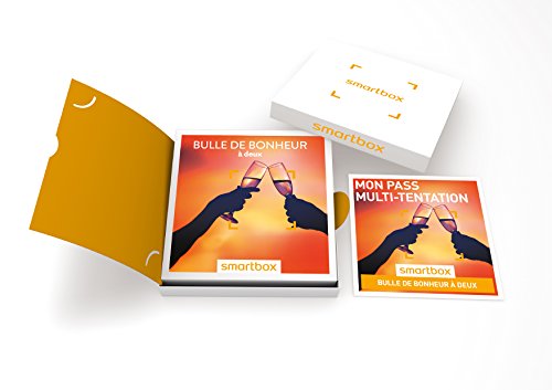 41d0INOsymL SMARTBOX - Coffret Cadeau couple - Bulle de bonheur à deux - idée cadeau - 2250 expériences : 1 activité romantique pour 2
