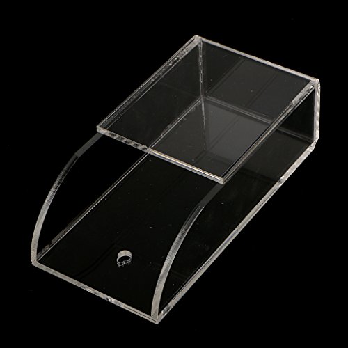 4mm TV Luft Fernbedienung Halter Kasten Wandhalterung Aufbewahrungs Box – 1 Gitter - 7