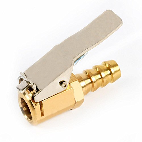 Yahee 2 x Momentstecker Ventil 8mm Druckluft Reifen Reifenfüllnippel Messing Hebelstecker Ventilaufsatz - 6