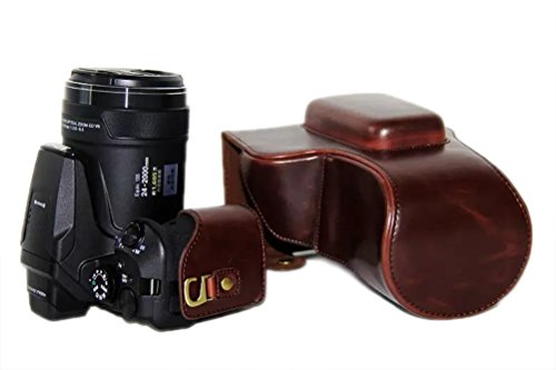 thematys   tui portefeuille en similicuir pour appareil photo de protection zennessstar   tui pour appareil photo num  rique Nikon Coolpix P900  Nikon Coolpix p900s