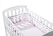 BreathableBaby Cot Mesh Liner (English Garden)