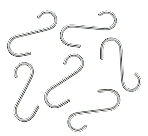 Kitchen Craft Kleine S-Haken Edelstahl 6 Stück
