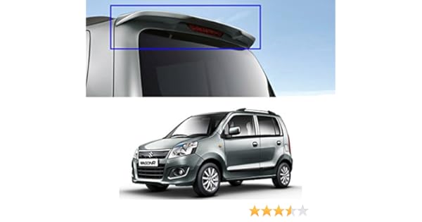 Autopearl Oe Type Car Spoiler For Maruti Suzuki Wagonr Glistening Grey Amazon In Car Motorbike