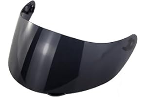 Carrfan Visière de Casque de Protection Contre Le Vent Moto Ajustement Complet pour AGV K1 K3SV K5