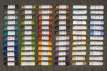 Unison Soft Pastels : Set of 72 for Landscapes in a black presentation box