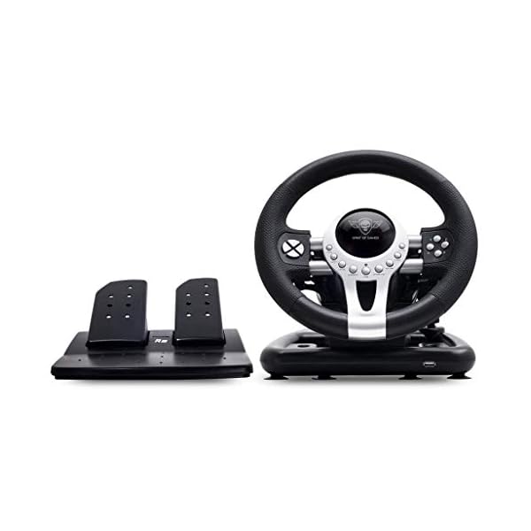 SPIRIT OF GAMER – RACE WHEEL PRO 2 – Volante De Juego Con Pedales, Palanca De Cambios – Rotación Del Volante – Soporte… - Image 5
