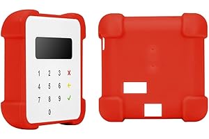 Mobilis Custodia Protettiva per terminale di pagamento SumUp Air, con Angoli rinforzati, Compatibile con Lettore di Carte di Credito (Rosso)