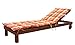 Produktbild Gartenliege Capetown mit Kissen Sunshine Liegestuhl Sonnenliege Relaxliege