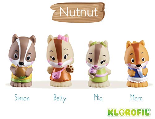 Klorofil- Famille Nutnut Personnages À Collectionner, 700301, Multicolore