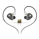 ear monitor sennheiser ♪【Knowles BA Driver & 10,2 mm dynamisches Diaphragma】 Die Knowles 33518 Driver Unit und die Knowles Hybrid 30017 Dual Balanced Armature Driver wurden speziell für die präzise Wiedergabe von mittleren bis hohen Frequenzen entwickelt. Die 10,2-mm-Makromolekülmembran bietet über alle Frequenzen hinweg gleichmäßigere interne Verluste, um subtile Höhen und weichere Bässe zu erzielen.