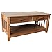 Price comparison product image Charles Bentley Home Ashton Tv Stand With Two Drawer Storage Furniture Wooden Table