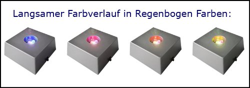 Kaltner Präsente Stimmungslicht – Das perfekte Geschenk: LED Kerze / Kristall Glasblock / 3D-Laser-Gravur Teelichthalter Blumen ZUM VALENTINSTAG - 9