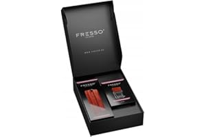 Fresso luxuriöser Autoduft | Geschenkbox | Set Parfum 50ml + Anhänger | Geschenkidee… (Sugar Love, Geschenkbox)