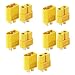 Produktbild INIBUD 10 Stück (5 Paar) Nylon XT60 Hochstrom Stecker Connector XT 60 Drohn