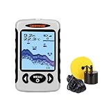 ★ El buscador de peces portátil, adecuado para diferentes formas, como pesca en el hielo, pesca en el río, pesca en el mar, pesca en la orilla, pesca en kayak o pesca en la noche.