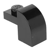 LEGO CITY - 20 seltene RUNDBOGEN STEINE / BOGENSTEINE / ABGERUNDETE STEINE in schwarz - 6091 - Lego