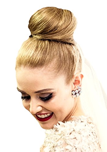 Preisvergleich Produktbild Haarteil Dutt, Blond-Braun