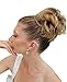 New Style Scrunchie Hair Extension Brown Low Lights On Honey Up Do Down Do Spiky Twister