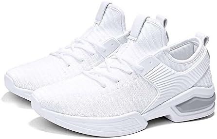 Men's Shoes Summer Harajuku Tide Brand Korean Version of The Wild White Shoes Sports Leisure Tide Shoes (Color : White, Size : 40)