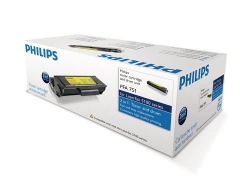 Philips PFA-751 PFA 751 Tonerkartusche mit Trommel, schwarz