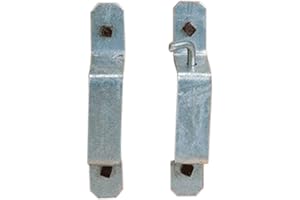 Stubbs Unisex's Slip Rail Bracket Set S122, Clear, Regular