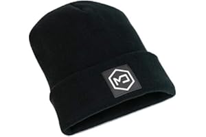 Mission Darkness EMF Blackout Beanie - czapka antypromieniowa chroni przed sygnałem bezprzewodowym EMF EMI RF 5G - uniwersalny rozmiar dla dorosłych, Czarny
