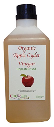 Preisvergleich Produktbild Crossgates Bio Apfelessig unpasteurisiert 1 Liter