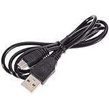 GAMENOPHOBIA For PS3 Controller Charging Cable,PS3 Remote USB CABLE,5.4 Feet USB to Mini USB Charger Cable Data Transfer Cabl