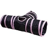 Pet Puppy Cat Spielen Spielzeug Übung Tunnel Höhle 3Way Y Form Faltbare Tunnel