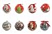 Produktbild Galileo Casa 2408978 Ball Weihnachtsbaumschmuck LED Sortiert, Polystyrol, Mehrfarbig, 24 x 10 x 10 cm