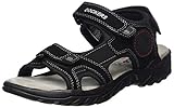 Schwarz Dockers by Gerli Herren 42TH004-200100 Römersandalen, Schwarz 100, 46 EU