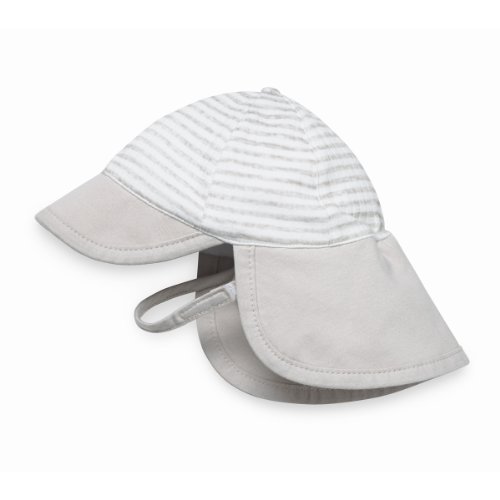 Baby Boys Wallaroo Kiwi Hat - UPF50+ High UV Protection 0-6 Months - Beige Stripes