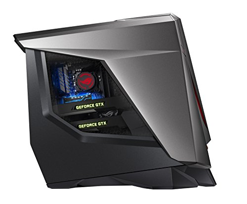 Asus ROG GT51CA-DE010T Gaming Desktop PC (Intel Core i7-6700K, 16GB RAM Arbeitsspeicher, 1TB HDD Festplatte ,512GB SSD, 2 x Nvidia GTX 1080 SLI 8GB VRAM, Win 10) schwarz - 3