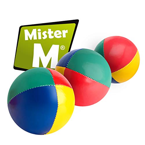 ? 3 Bolas para Malabares Relleno Orgánico ? con un Video En Línea ? por "Mister M"