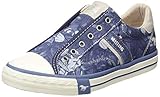 Blau MUSTANG Damen 1146-402-800 Slip On Sneaker, Blau (Dunkelblau 800), 39 EU