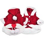 SODIAL-R-Costume-del-cane-di-Natale-Angelo-Ala-Cappotto-per-cani-Abito-Santa-regalo-per-animali-domestici-Rosso-S