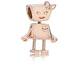 Pandora Damen-Bead Charms Silber_vergoldet 787141EN160