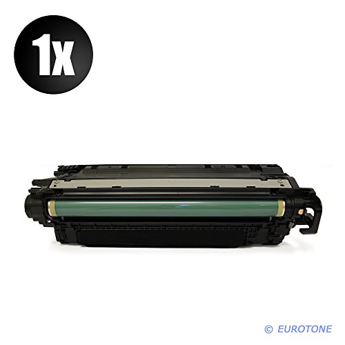 Eurotone High Quality Toner Cartridges remanufactured für HP Color Laserjet CM-3530 / CP-3525 Patronen ersetzten CE250A CE251A CE252A CE253A Patronen im Spar Set – kompatible Premium Kit Alternative – non oem - 2