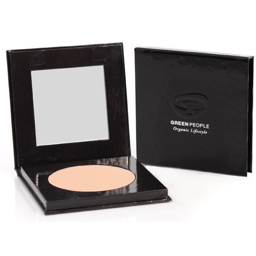 Green People Organic Make-Up - Pressed Powder - Honey Light - 10g