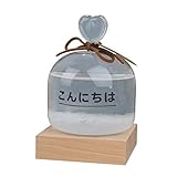 Xploit Stations météo en Verre tempête, prévision météo Creative Creative Desktop Weather Glass décoratif pour Le Bureau à Domicile