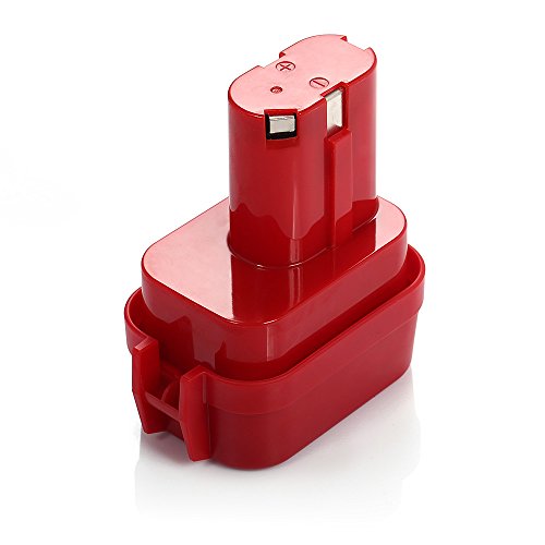 Powerextra 9,6V 2000mAh Wiederaufladbarer Werkzeugakku für Makita 6201D 6221D 9100 9101 9101A 9102 192019-4 192321-5 192404-1 192534-8 192534-A + Gratis Geschenk