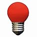Produktbild Glühlampe Tropfenform E27 240V 15W rot Maße: Ø45 x 77mm VPE: 100