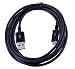 Produktbild Original iPrime® 2 Meter Premium Micro USB Kabel Ladekabel Datenkabel für Samsung Galaxy A5 (2016) in Schwarz - 2m