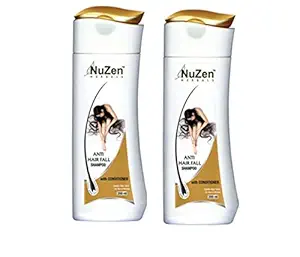 Nuzen Anti Hair Fall Shampoo with Conditioner (Pack of 2)