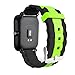 Produktbild HappySDH Armband für Xiaomi Huami Amazfit Bip Youth Watch 20MM, Smartwatch Zubehör Silikon Ersatzarmband Armbänder Smartwatch für Männer Frauen (F)