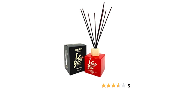 Profumatore RED NOBILE 500ML per ambienti | HERIS SCENT ROOM | IDEA REGALO  - I LOVE YOU : Amazon.it: Casa e cucina