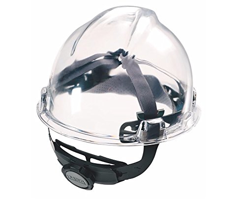 MSA V-Gard 200 Helm EN397 mit Belüftung und Drehradregelung FasTrack – Bauarbeiterhelm Arbeitshelm Schutzhelm Baustellenhelm, Farbe: weiss - 5